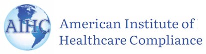 logo for American Institute of Healthcare Compliance